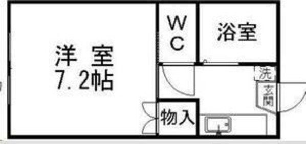 ページェントハウスの物件間取画像